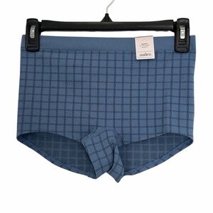 Auden Women’s Seemless Boy Shorts - Underwear - Blue - Size Large - NWT